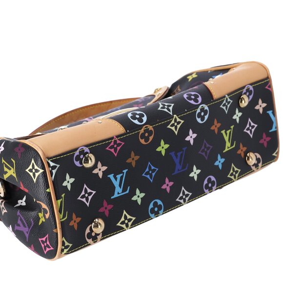 Louis Vuitton x Murakami Beverly MM Monogram Multicolor Shoulder Bag - Picture 7 of 8
